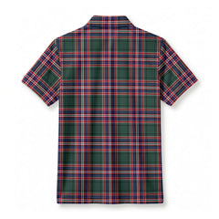McFarlane Hunting Modern Tartan Crest Birdseye Mesh Polo Shirt