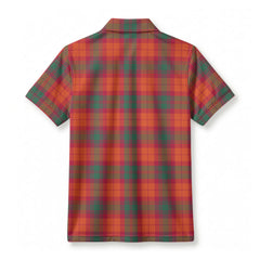 McNab Ancient Tartan Crest Birdseye Mesh Polo Shirt