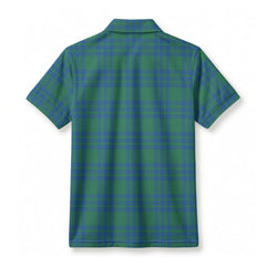 Montgomery Ancient Tartan Crest Birdseye Mesh Polo Shirt