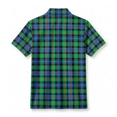 Murray of Atholl Ancient Tartan Crest Birdseye Mesh Polo Shirt