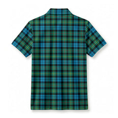 Rollo Ancient Tartan Crest Birdseye Mesh Polo Shirt