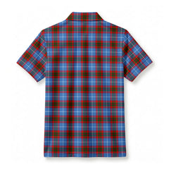 Spalding Tartan Crest Birdseye Mesh Polo Shirt