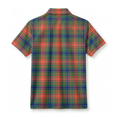 Wilson Ancient Tartan Crest Birdseye Mesh Polo Shirt