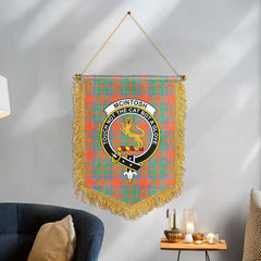 McIntosh Ancient Tartan Crest Wall Hanging Banner