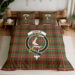 Ainslie Tartan Crest Bedding Set