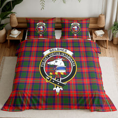 Belshes Tartan Crest Bedding Set
