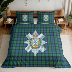 Black Watch Ancient Tartan Crest Bedding Set