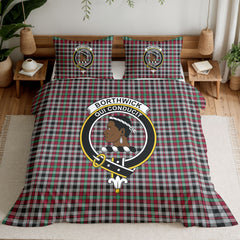 Borthwick Ancient Tartan Crest Bedding Set