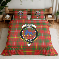 Bruce Modern Tartan Crest Bedding Set