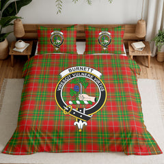 Burnett Ancient Tartan Crest Bedding Set