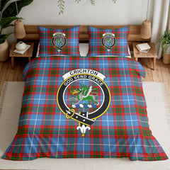Crichton Tartan Crest Bedding Set
