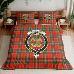 Drummond of Perth Tartan Crest Bedding Set