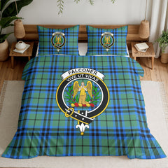Falconer Tartan Crest Bedding Set