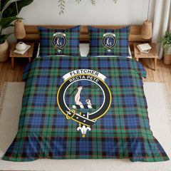 Fletcher Ancient Tartan Crest Bedding Set