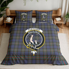 Fletcher of Dunans Tartan Crest Bedding Set