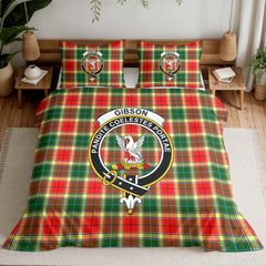 Gibson Tartan Crest Bedding Set