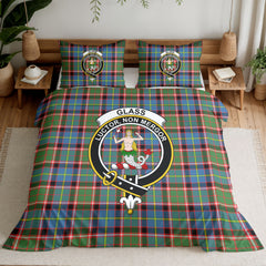 Glass Tartan Crest Bedding Set