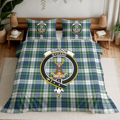 Gordon Dress Ancient Tartan Crest Bedding Set