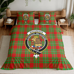 MacGregor Modern Tartan Crest Bedding Set