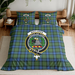 MacLaren Ancient Tartan Crest Bedding Set