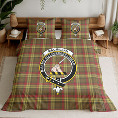 MacMillan Old Weathered Tartan Crest Bedding Set