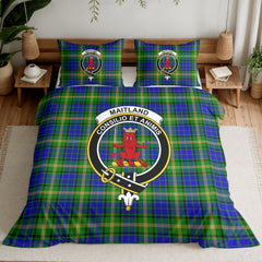 Maitland Tartan Crest Bedding Set