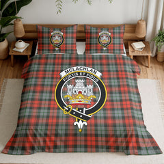 McLachlan Weathered Tartan Crest Bedding Set