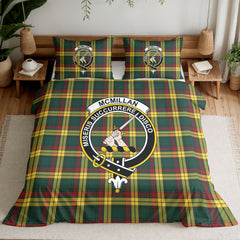 McMillan Old Modern Tartan Crest Bedding Set