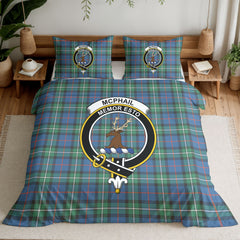 McPhail Hunting Ancient Tartan Crest Bedding Set