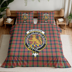 McPherson Ancient Tartan Crest Bedding Set