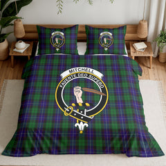 Mitchell Tartan Crest Bedding Set