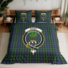 Mowat Modern Tartan Crest Bedding Set
