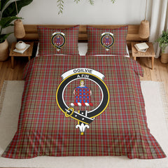 Ogilvie Tartan Crest Bedding Set