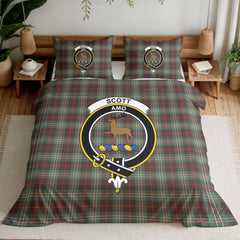 Scott Brown Ancient Tartan Crest Bedding Set