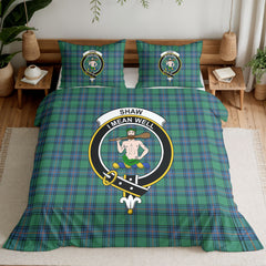 Shaw (of Sauchie) Ancient Tartan Crest Bedding Set