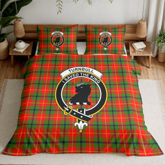 Turnbull Dress Tartan Crest Bedding Set