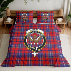 Wishart Dress Tartan Crest Bedding Set