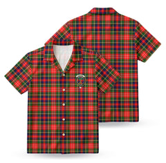 Christie Tartan Crest Hawaiian Shirt