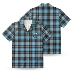 Clark Ancient Tartan Crest Hawaiian Shirt