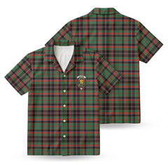 Cumming Hunting Ancient Tartan Crest Hawaiian Shirt