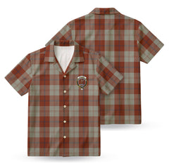 Davidson Dress Dancers Tartan Crest Hawaiian Shirt