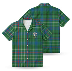 Duncanson Tartan Crest Hawaiian Shirt