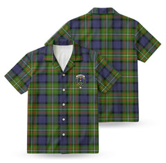 Ferguson Tartan Crest Hawaiian Shirt