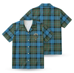 Fergusson Ancient Tartan Crest Hawaiian Shirt