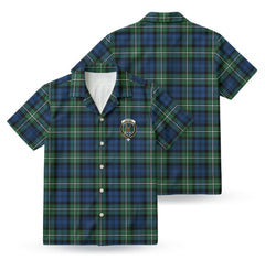 Forbes Ancient Tartan Crest Hawaiian Shirt