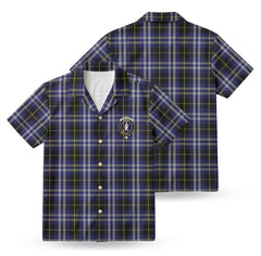 Kilmarnock Tartan Crest Hawaiian Shirt