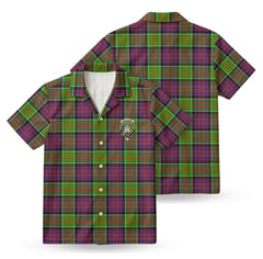 MacDonald (Clan Ranald) Tartan Crest Hawaiian Shirt
