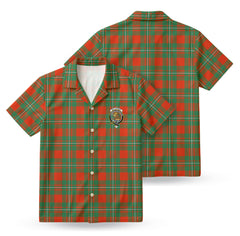 MacGregor Ancient Tartan Crest Hawaiian Shirt