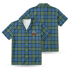 MacLeod of Harris Ancient Tartan Crest Hawaiian Shirt