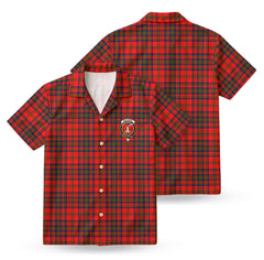 Matheson Modern Tartan Crest Hawaiian Shirt